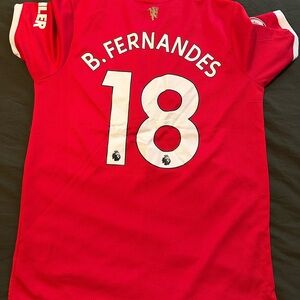 Adidas Red Soccer Jersey